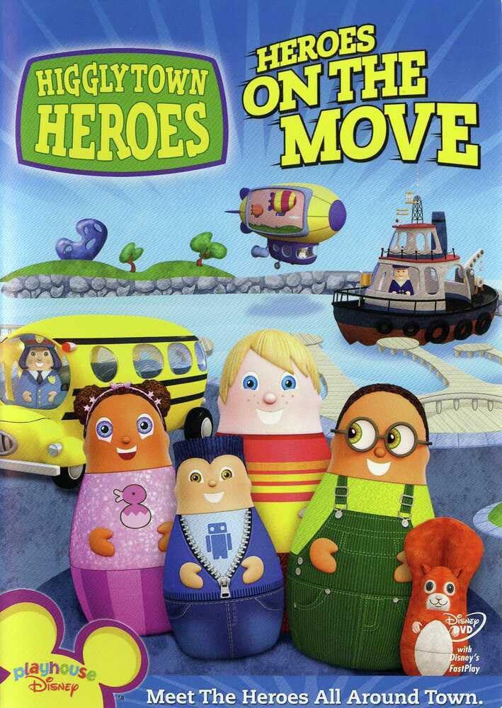 Amazon.co.jp: Higglytown Heroes: Heroes on the Move [DVD] [Import